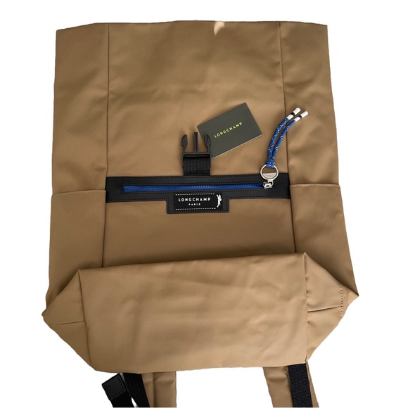 NWOT - Longchamp Roll Top Backpack - Picture 2 of 16